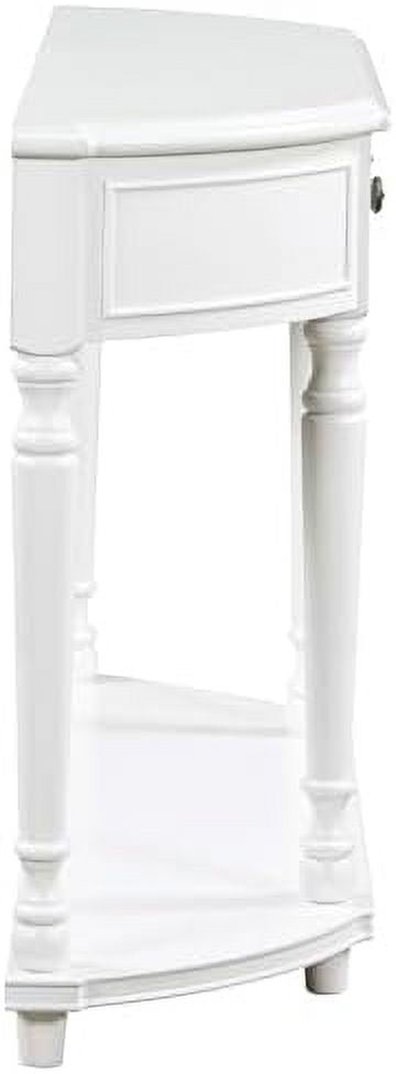 Navy Blue 3 Drawer Wood Console Table G47201