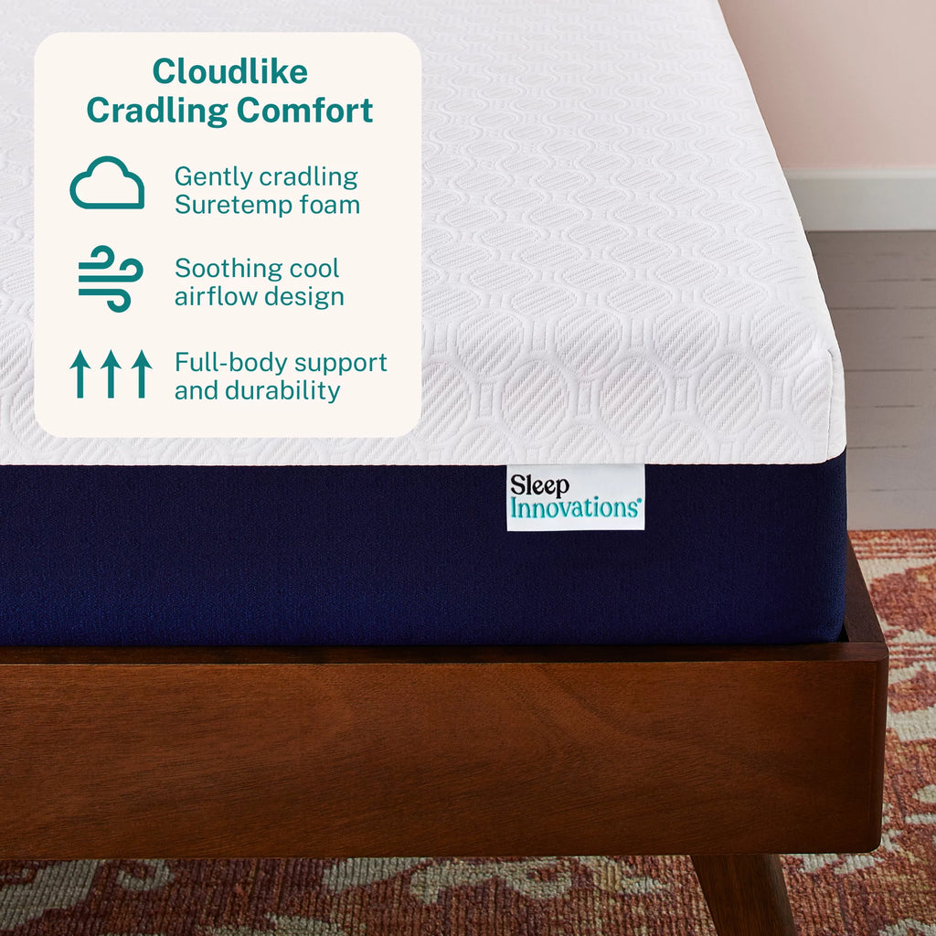 Memory Foam Mattress Queen Medium Firm S94475