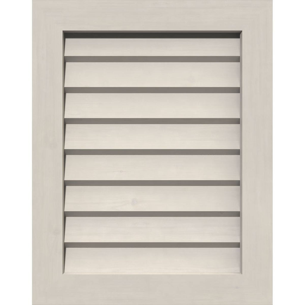 Primed Non-Functional Vertical Gable Vent G1106