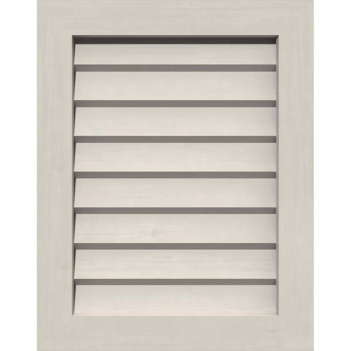 Primed Non-Functional Vertical Gable Vent G1106