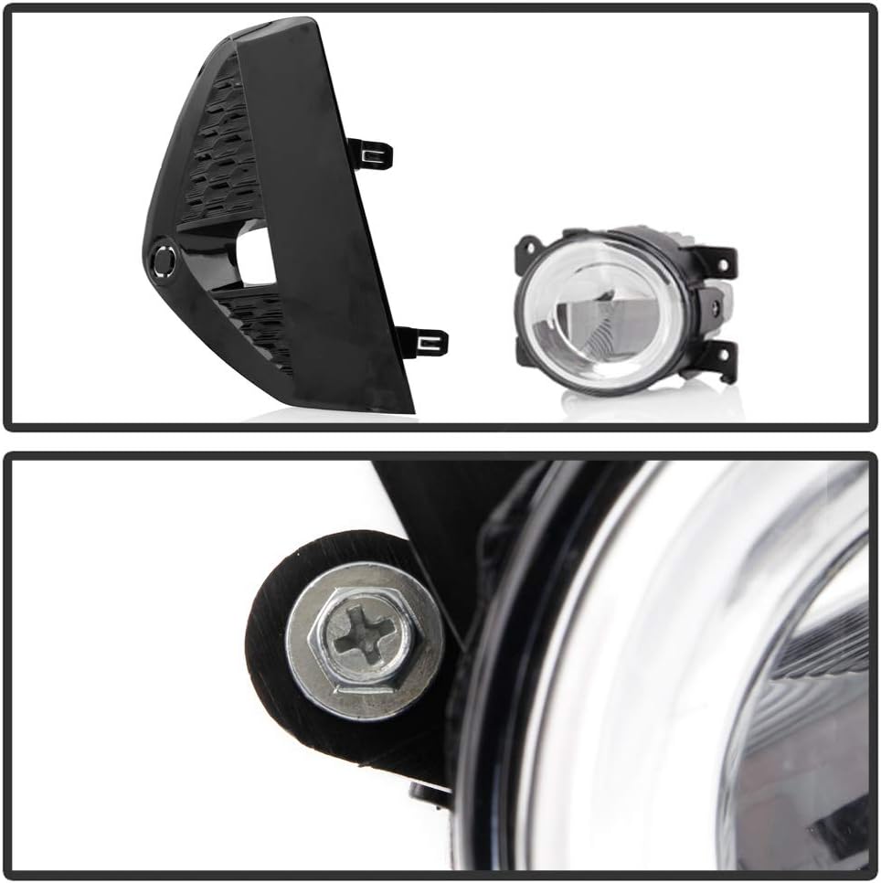 LED Bumper Fog Lights with Switch Assembly Pair E492