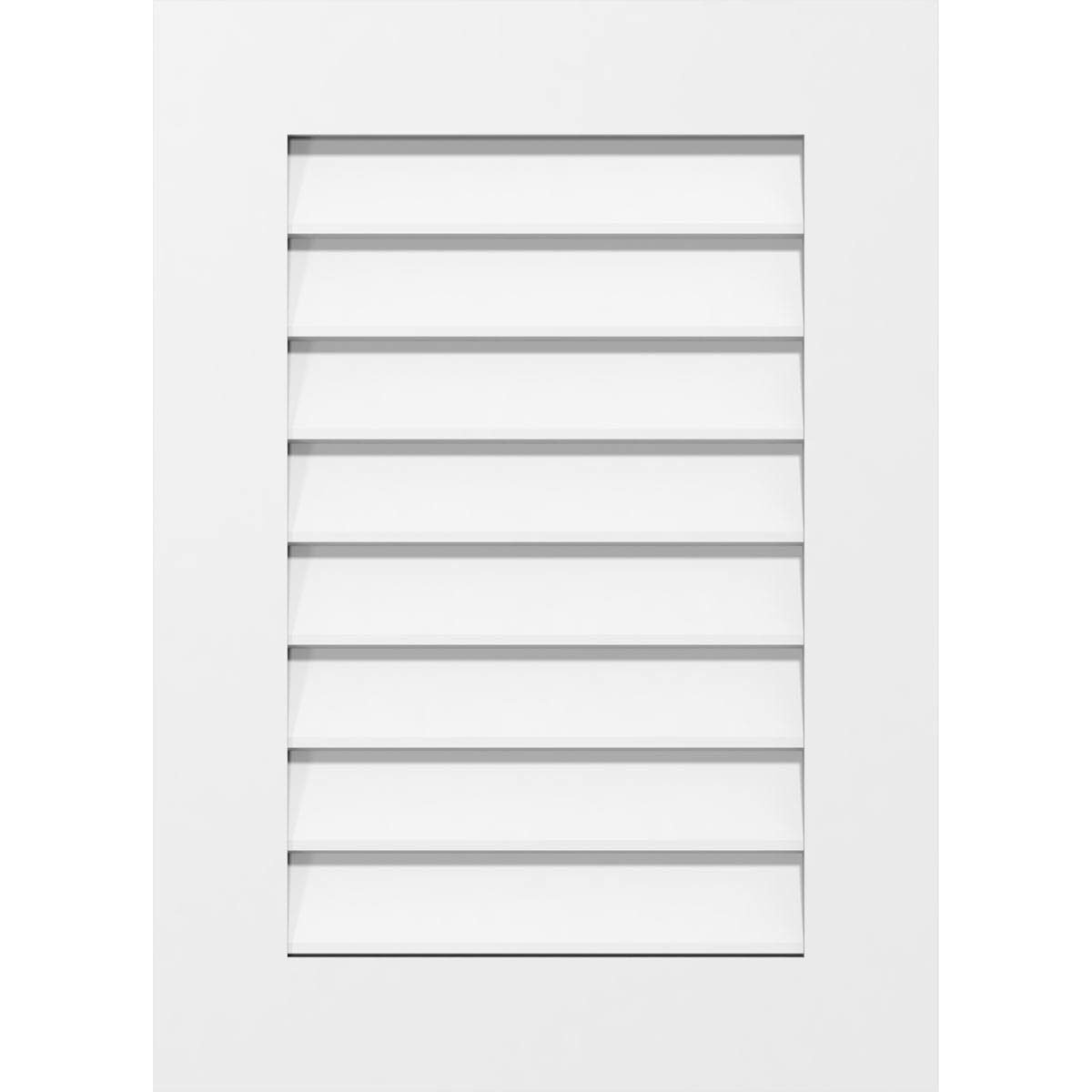 PVC Gable Vent G6002