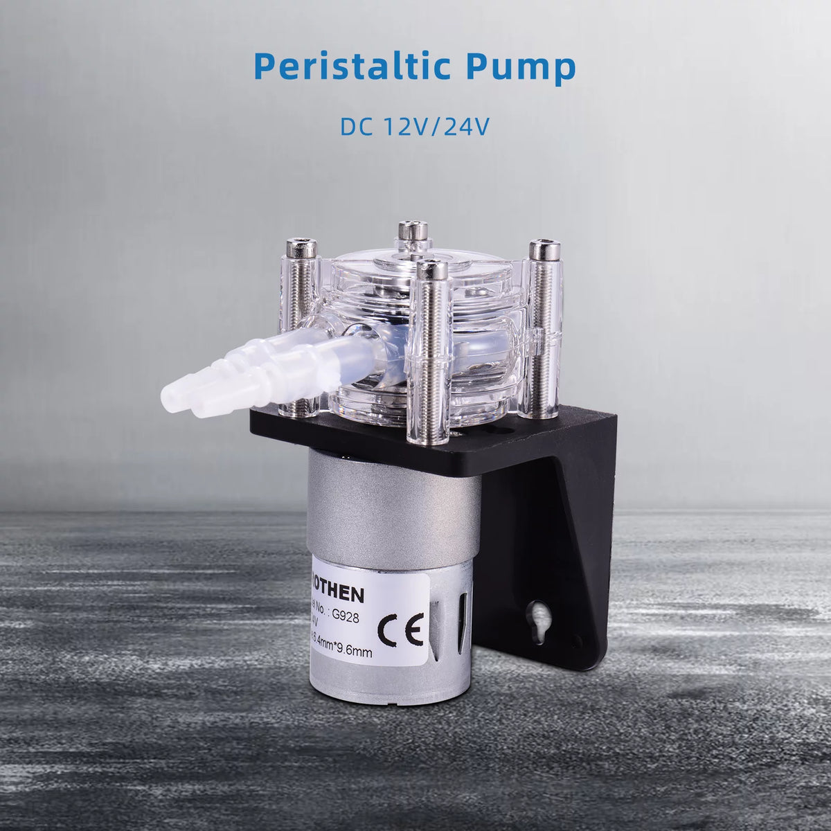 DC 12V Peristaltic Pump with Silicone Tubing S258413