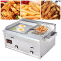 Propane Gas Deep Fryer and Tabletop Griddle 2 Burner R7739