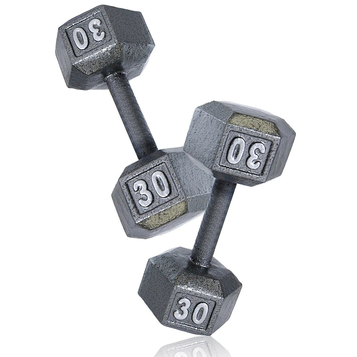 Cast Iron Dumbbell, 25 Lb. Pair P8964
