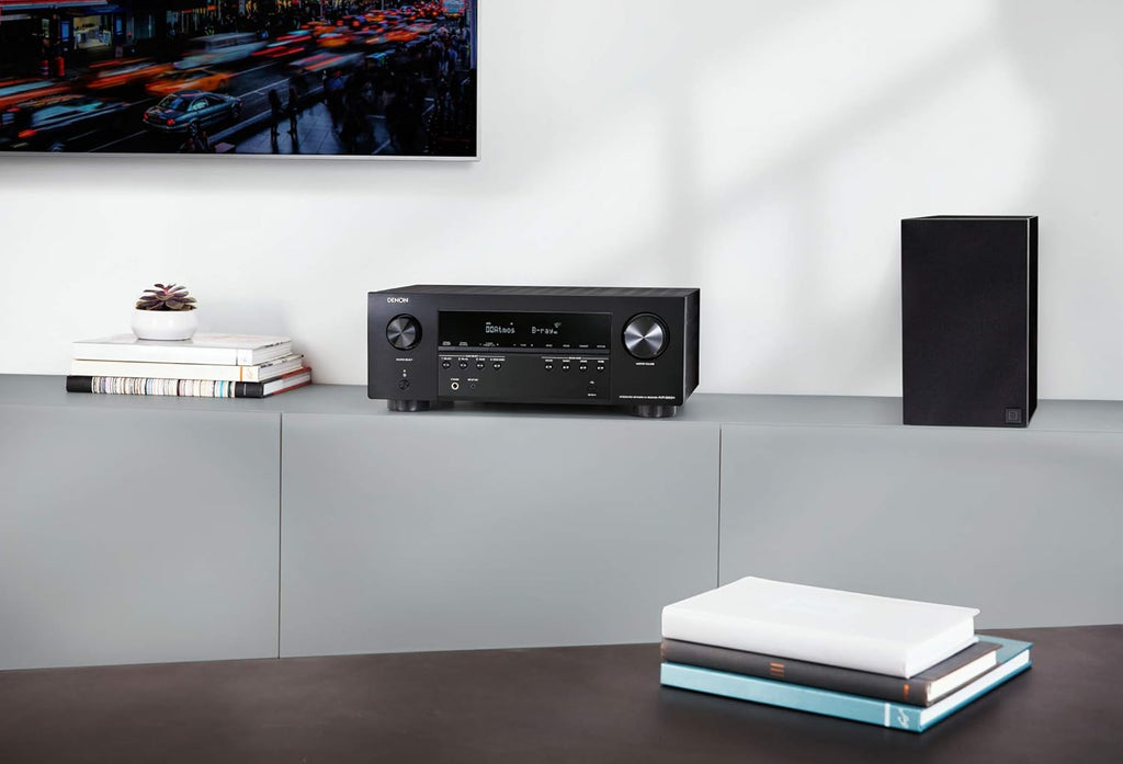 Black 7.2 Channel AV Receiver U704