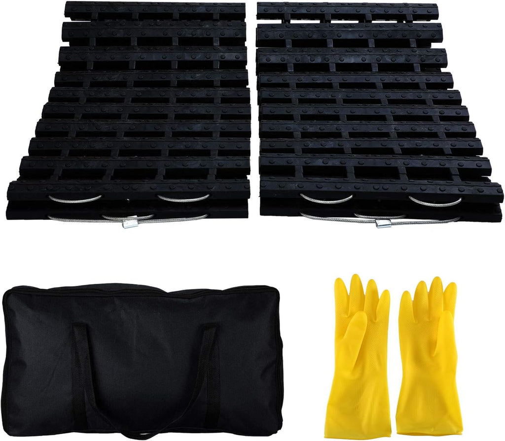 2 pcs Tire Traction Mats 39.3 x 10.8 X166