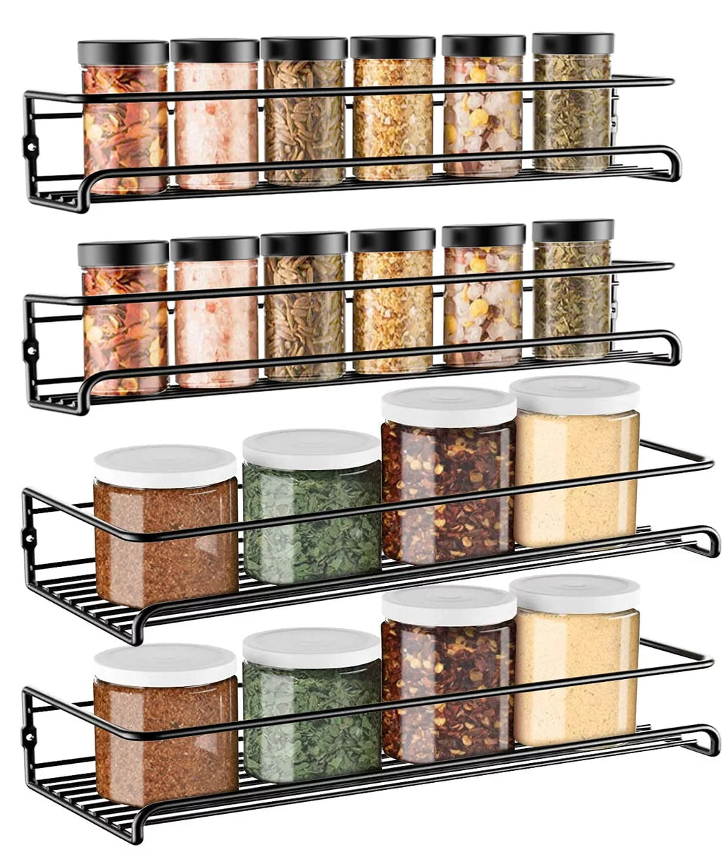 4 Tier Hanging Spice Rack Organizer C749