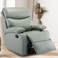 Cerulean Blue Manual Recliner Single Sofa X669641
