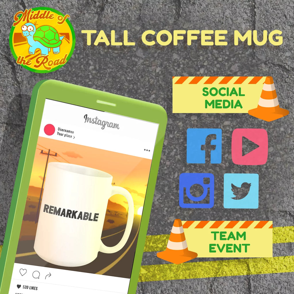White Ceramic 15oz Mug R476