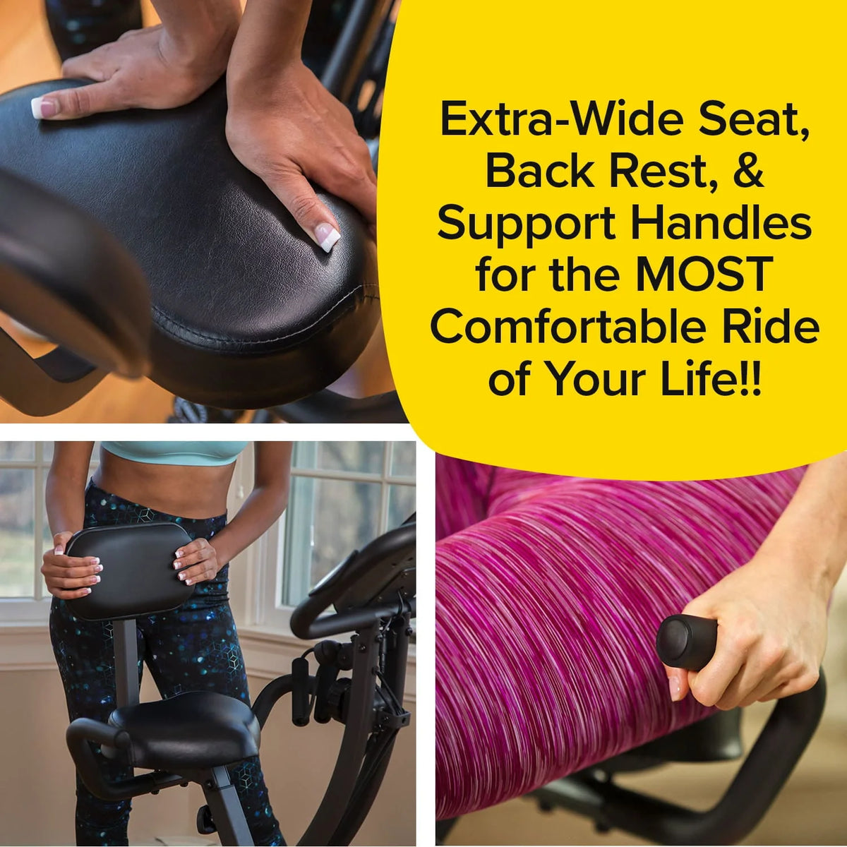 Folding Indoor Exercise Bike C976