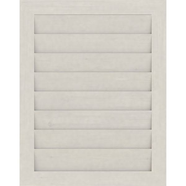 Primed Non-Functional Vertical Gable Vent G1106