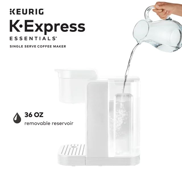 Single Serve K-Cup Pod Coffee Maker, Black, Compact Y317028