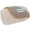 Sherpa Fleece Waterproof Waffle Cat Dog Blanket U382685