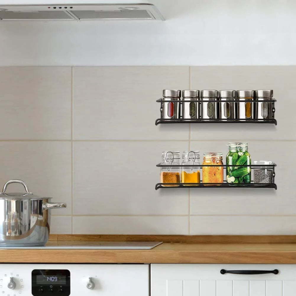 4 Tier Hanging Spice Rack Organizer C749