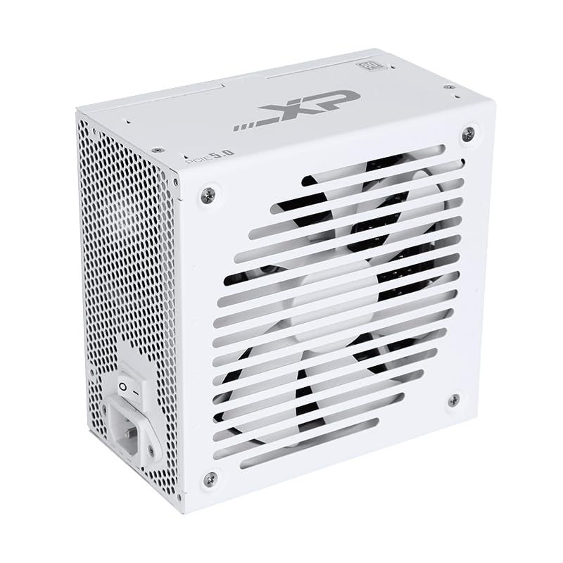 850w White ATX 3.0 PCIE 5.0 80Plus Platinum Full Modular Power Supply G406
