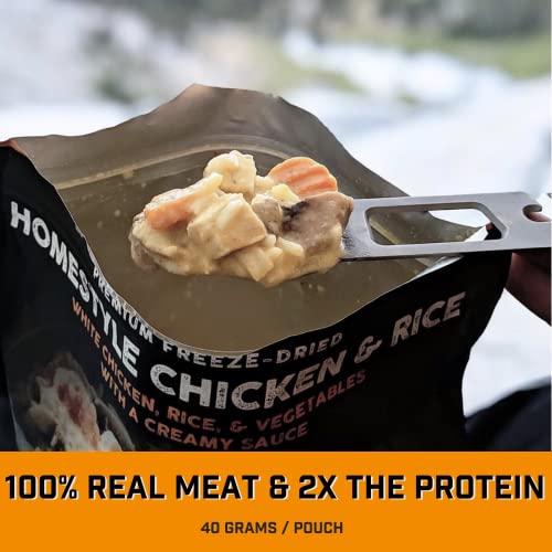 Freeze Dried Chicken and Rice Backpacking Food W624