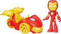 Iron Racer Set Action Figure with Vehicle and Accessory X284