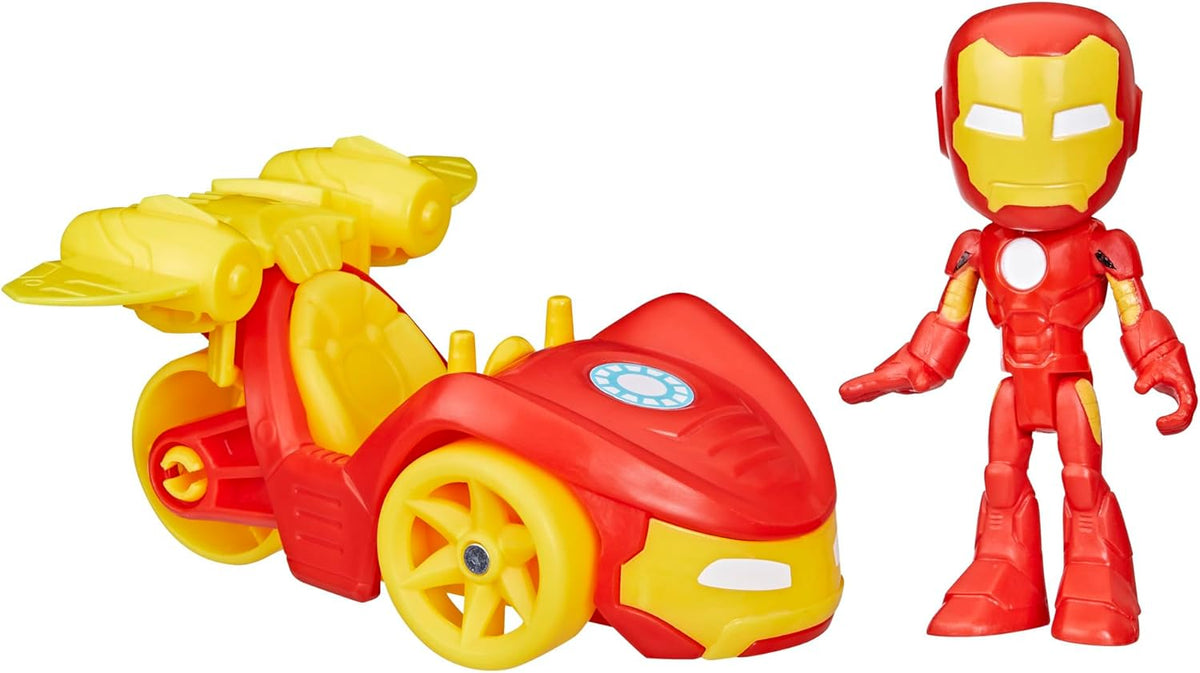 Iron Racer Set Action Figure with Vehicle and Accessory X284