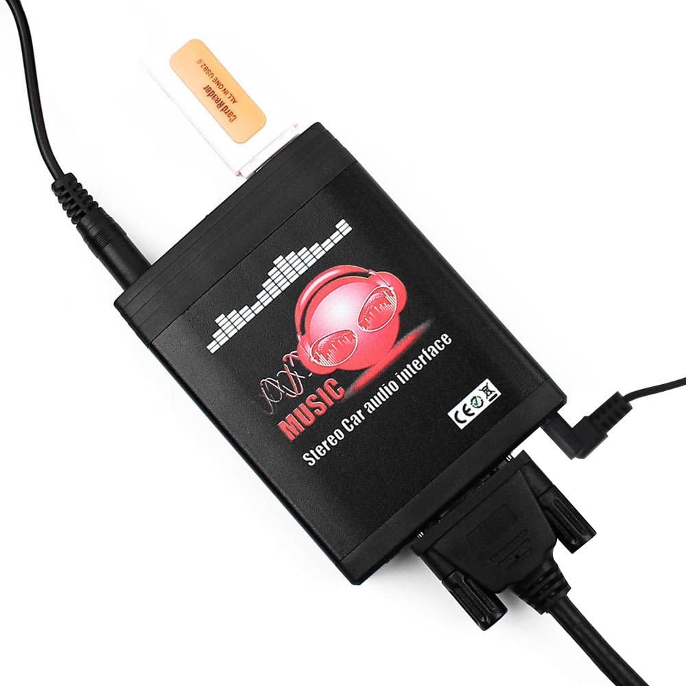 Bluetooth Car Adapter with Wireless Hands-Free Receiver J4539
