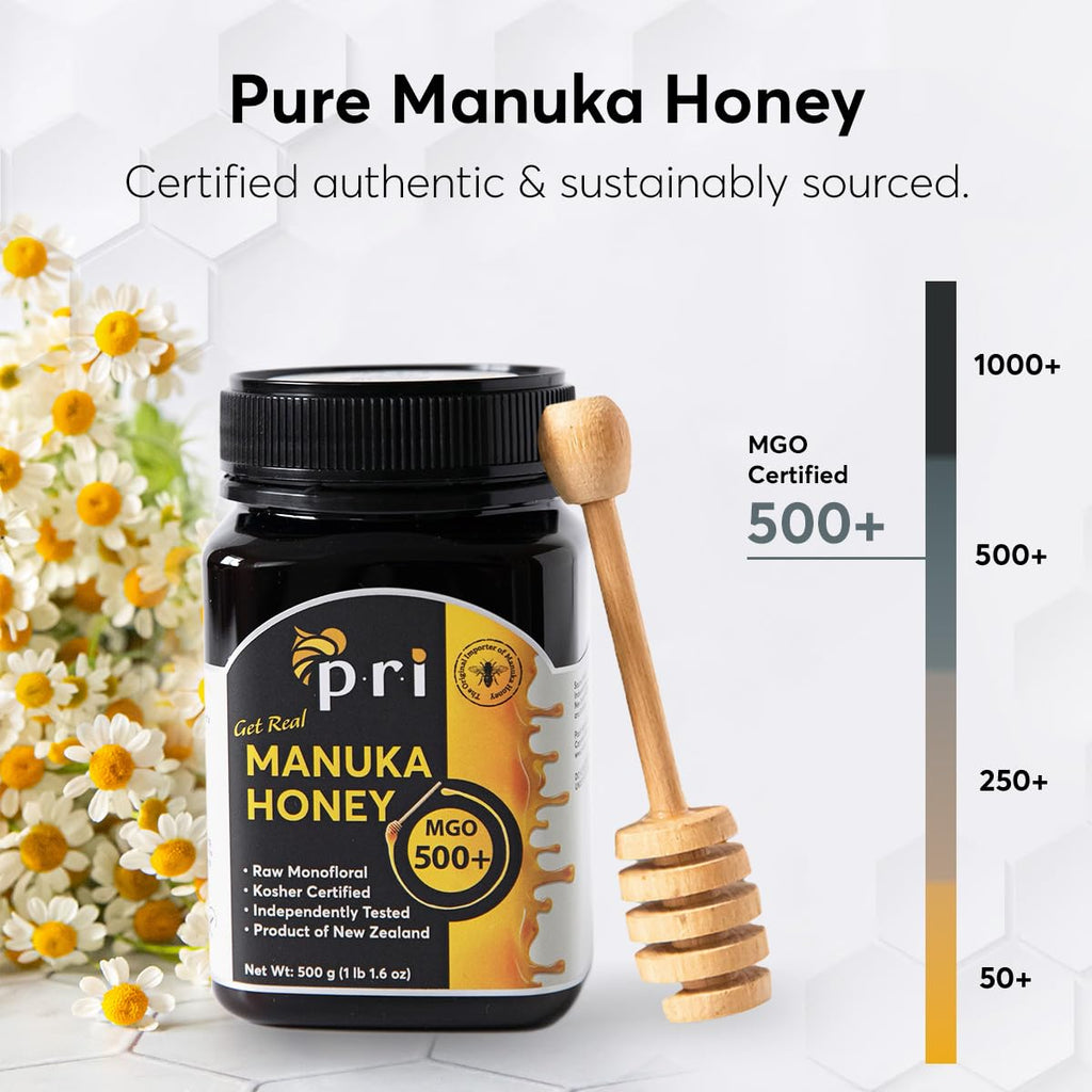 MGO 500+ 1.1LB Raw Monofloral Manuka Honey U485