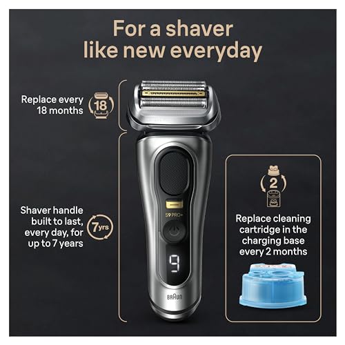 Electric Razor with 5 Pro Shaving Elements and ProComfort Head, 6in1 SmartCare Center, Charging Stand A272