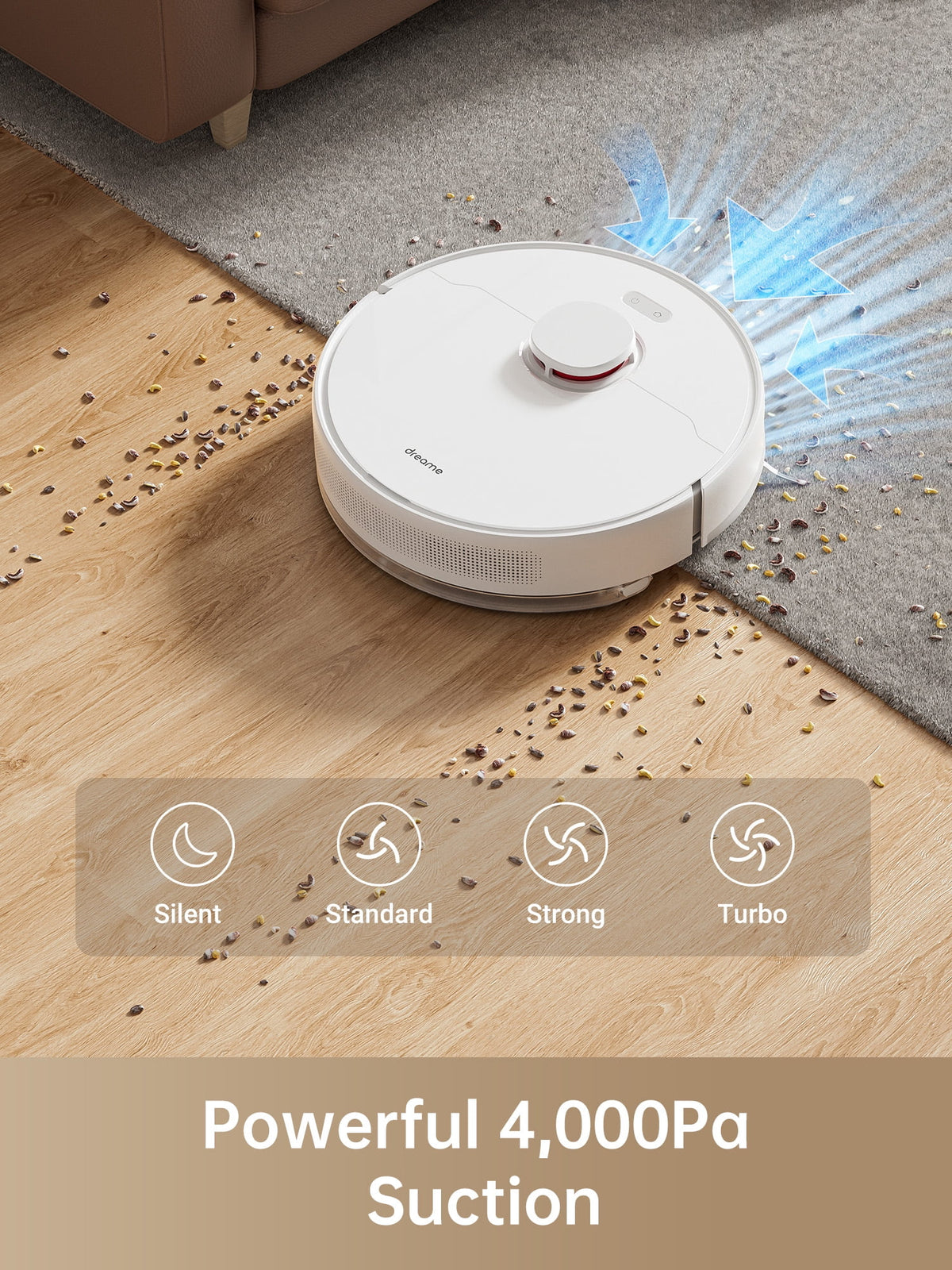 Robot Vacuum and Mop with Self-Emptying Base B9106