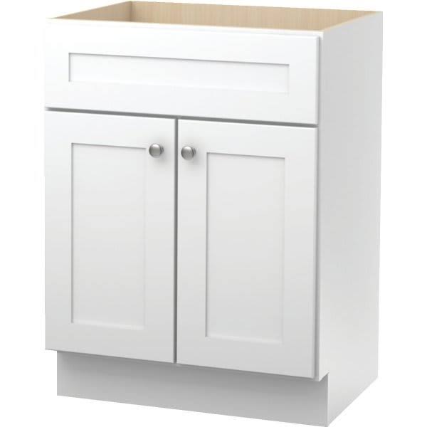 White Bath Vanity Base Cabinet F7812