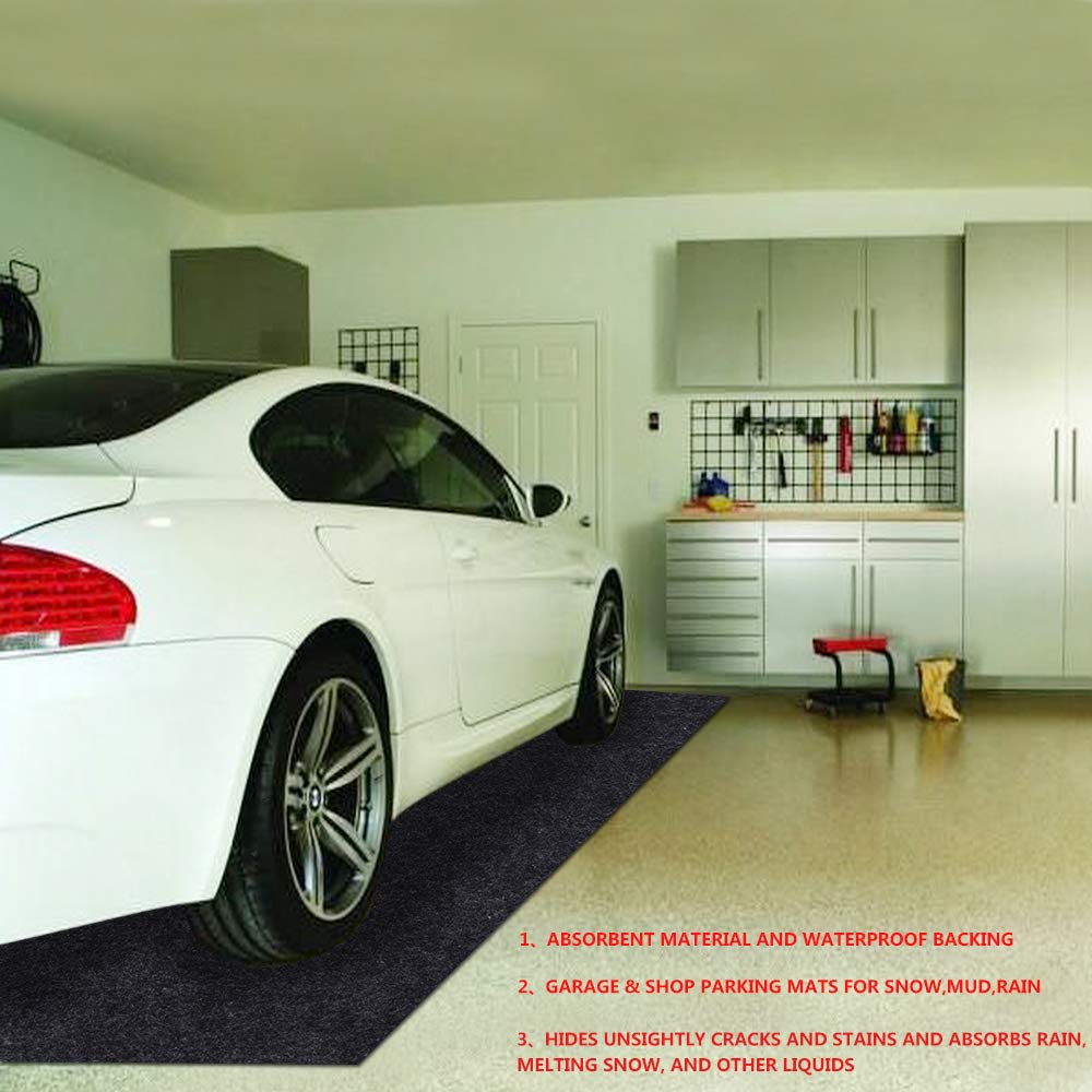 Absorbent Waterproof Washable Garage Floor Mats C4220