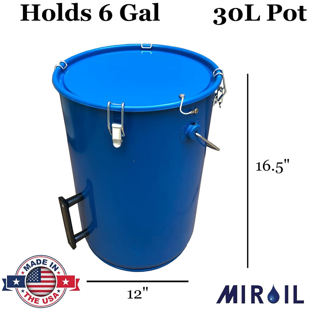 6 Gallon Oil Disposal Caddy with Lid Lock X731248