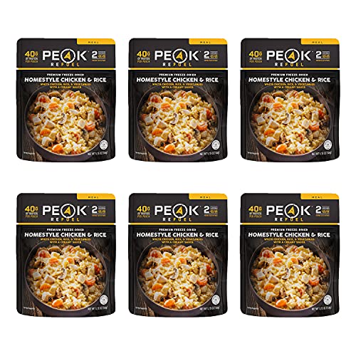 Freeze Dried Chicken and Rice Backpacking Food W624