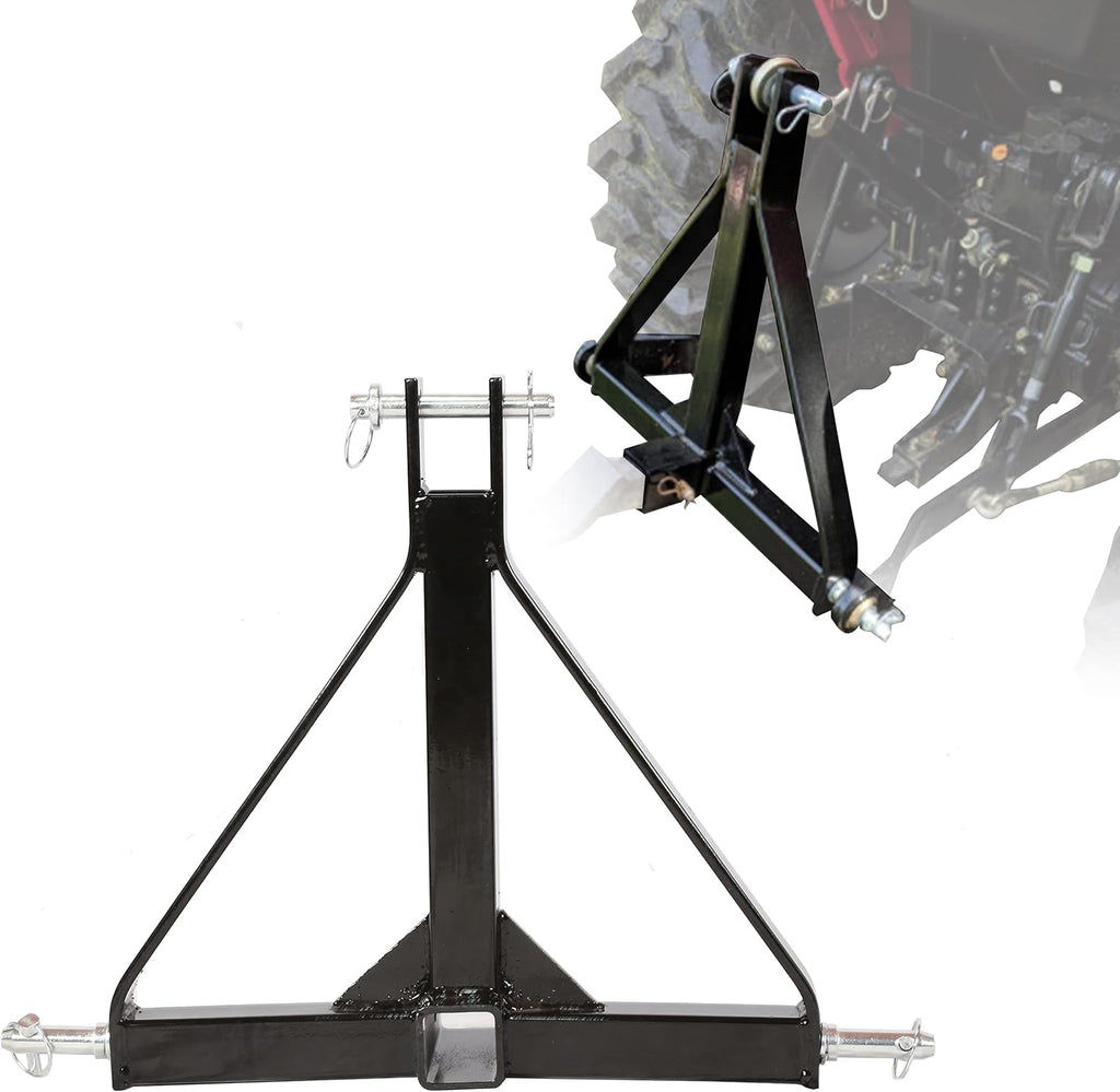 3 Point 2 Receiver Tractor Tow Hitch Drawbar Adapter C8943
