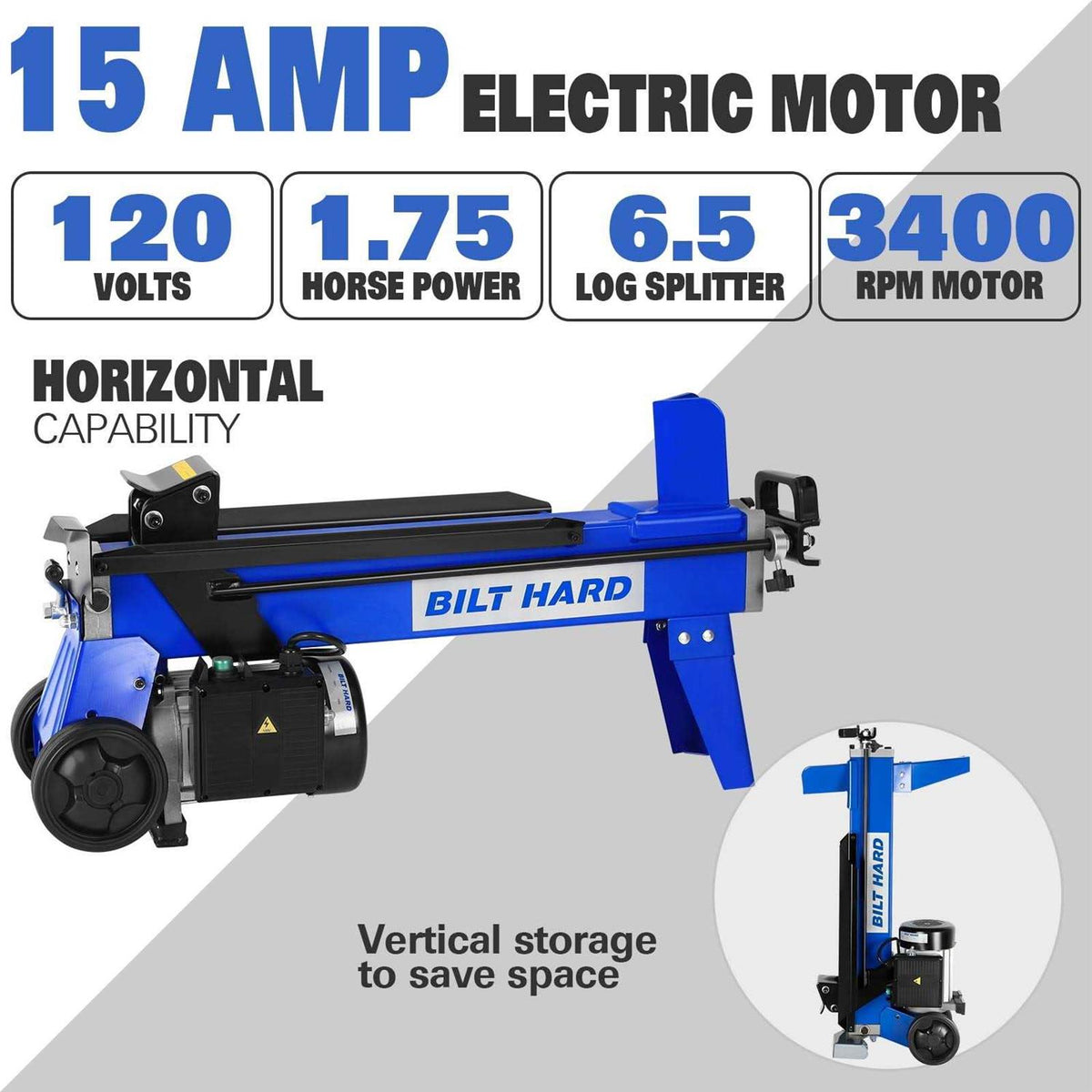 6.5 Ton Electric Log Splitter S574