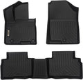 Black Floor Mats Liners Custom Fit Waterproof B2656