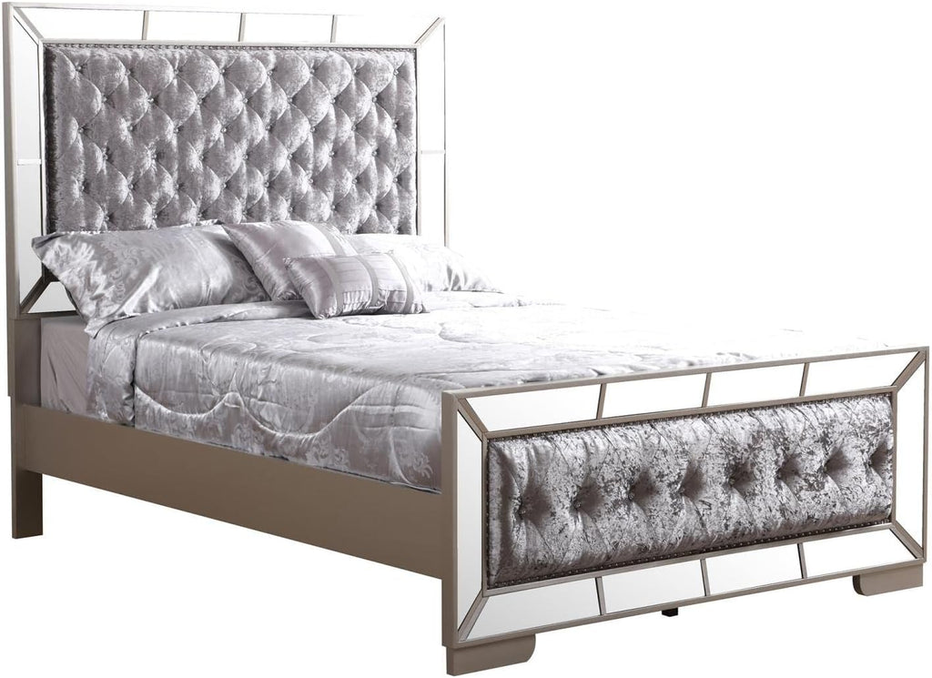 Silver Queen Panel Bed K83814