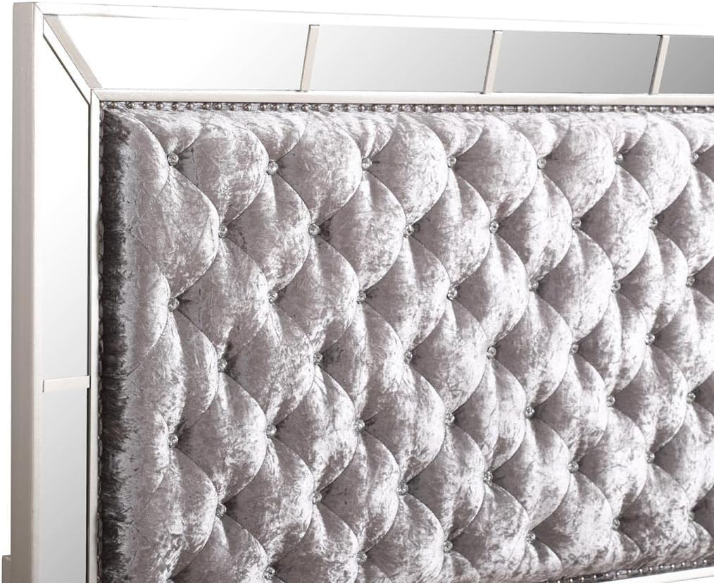 Silver Queen Panel Bed K83814