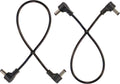 1 Foot Right Angle DC Power 5.5mm x 2.1mm Patch Cables Y8686