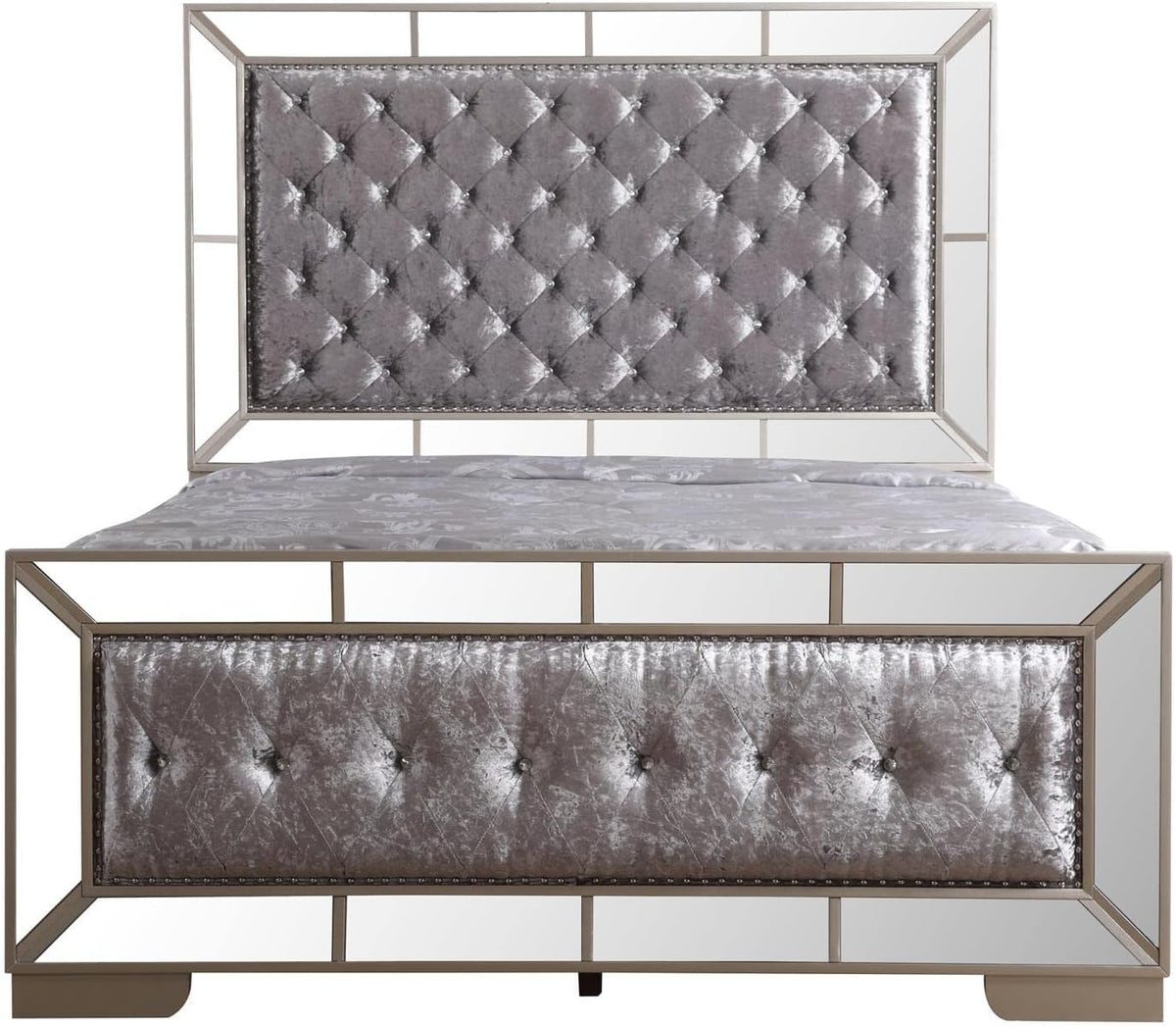 Silver Queen Panel Bed K83814