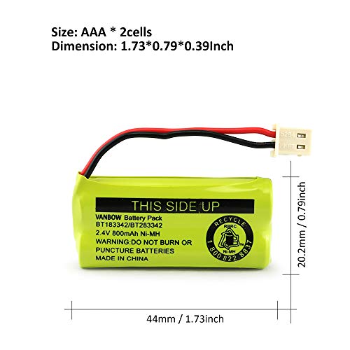 2.4V 800mAh Ni-MH Battery Pack (Pack 2) Y936
