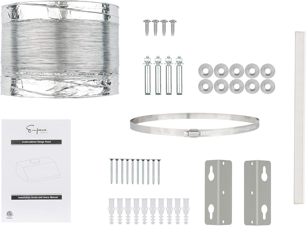 36 Inch Stainless Steel Under Cabinet Range Hood T10372