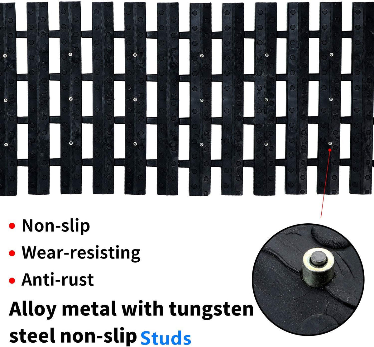 2 pcs Tire Traction Mats 39.3 x 10.8 X166