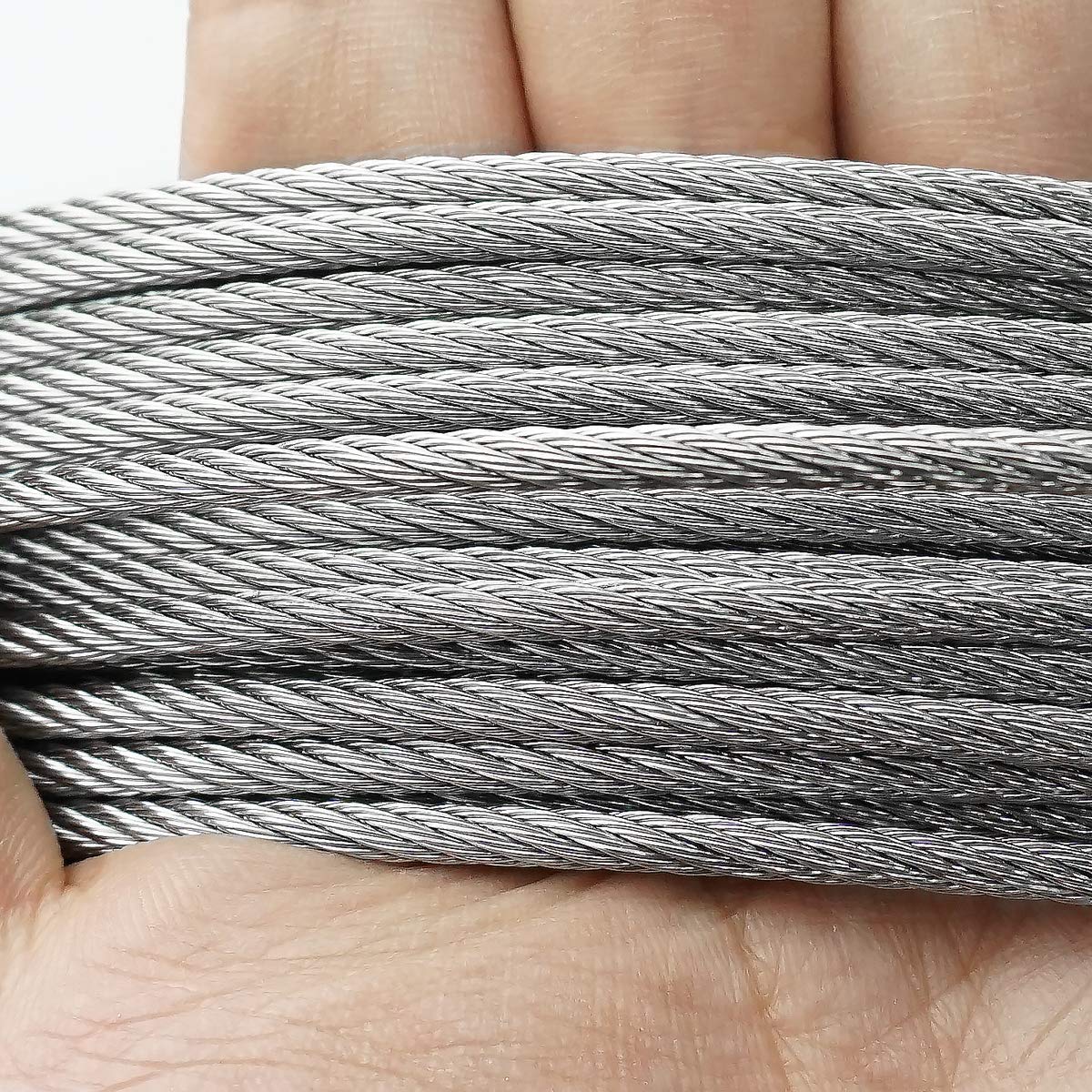 1/8 Cable Railing Kit with 400ft Stainless Steel Cable N421