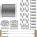 1/8 Cable Railing Kit with 400ft Stainless Steel Cable N421
