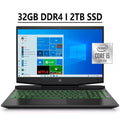 15.6" FHD IPS Gaming Laptop Intel Quad-Core i5-10300H 32GB DDR4 2TB SSD GeForce GTX 1650 4GB Black V6444
