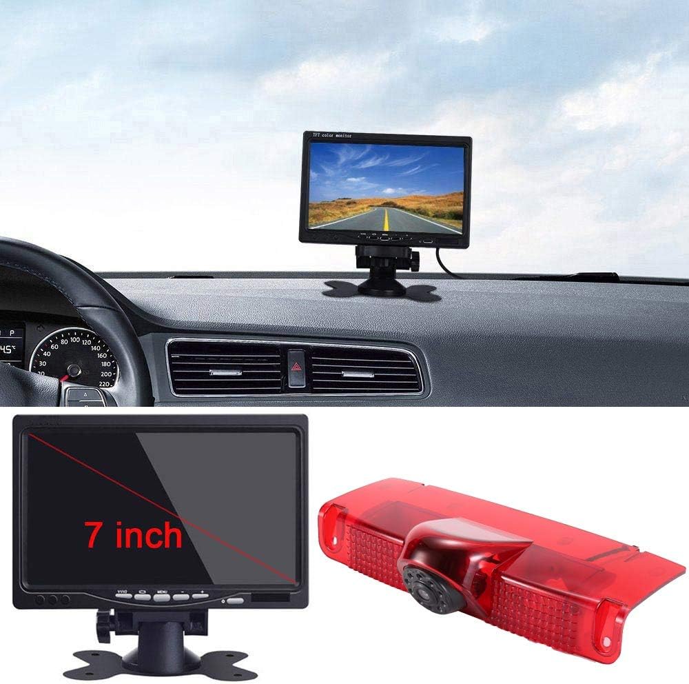 Car Third Roof Top Mount Brake Lamp Camera Rear View Backup Camera N481580