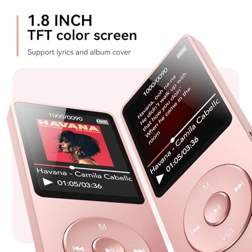 MP3 Player with Bluetooth, 1.8 inch Screen, 32GB D866