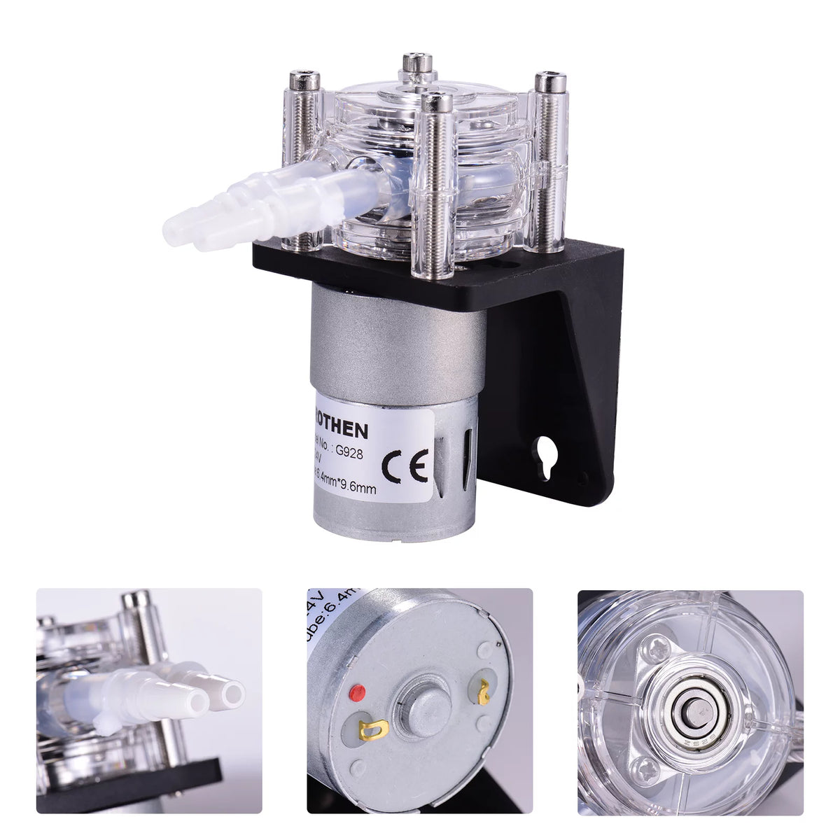 DC 12V Peristaltic Pump with Silicone Tubing S258413