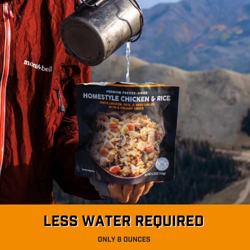 Freeze Dried Chicken and Rice Backpacking Food W624