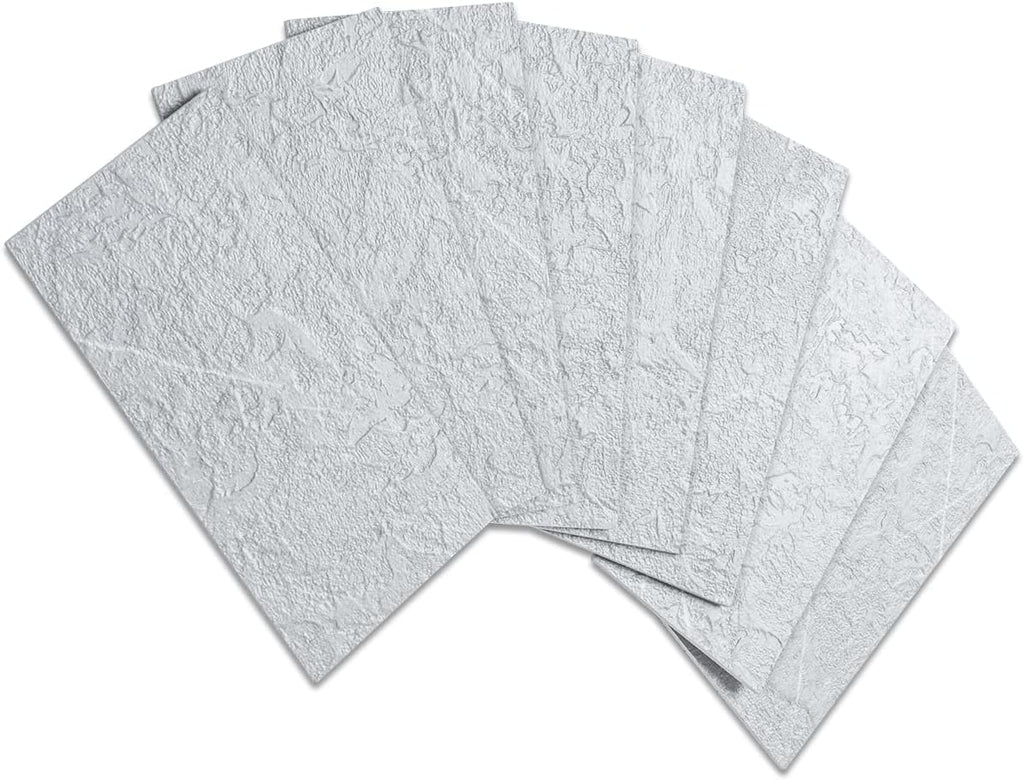 100 Piece Peel and Stick Backsplash PVC Tile J812