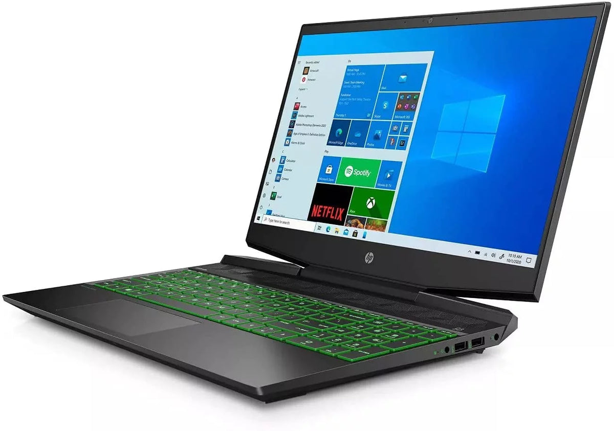 15.6" FHD IPS Gaming Laptop Intel Quad-Core i5-10300H 32GB DDR4 2TB SSD GeForce GTX 1650 4GB Black V6444
